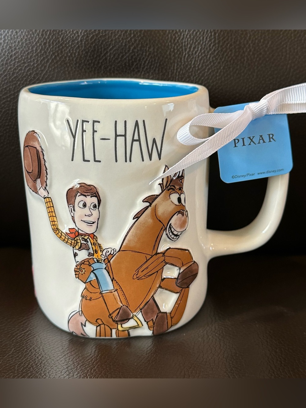 Disney Pixar Toy Story Woody And Bullseye “Yee-Haw” Mug NWT
